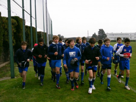 la concentration avant la finale